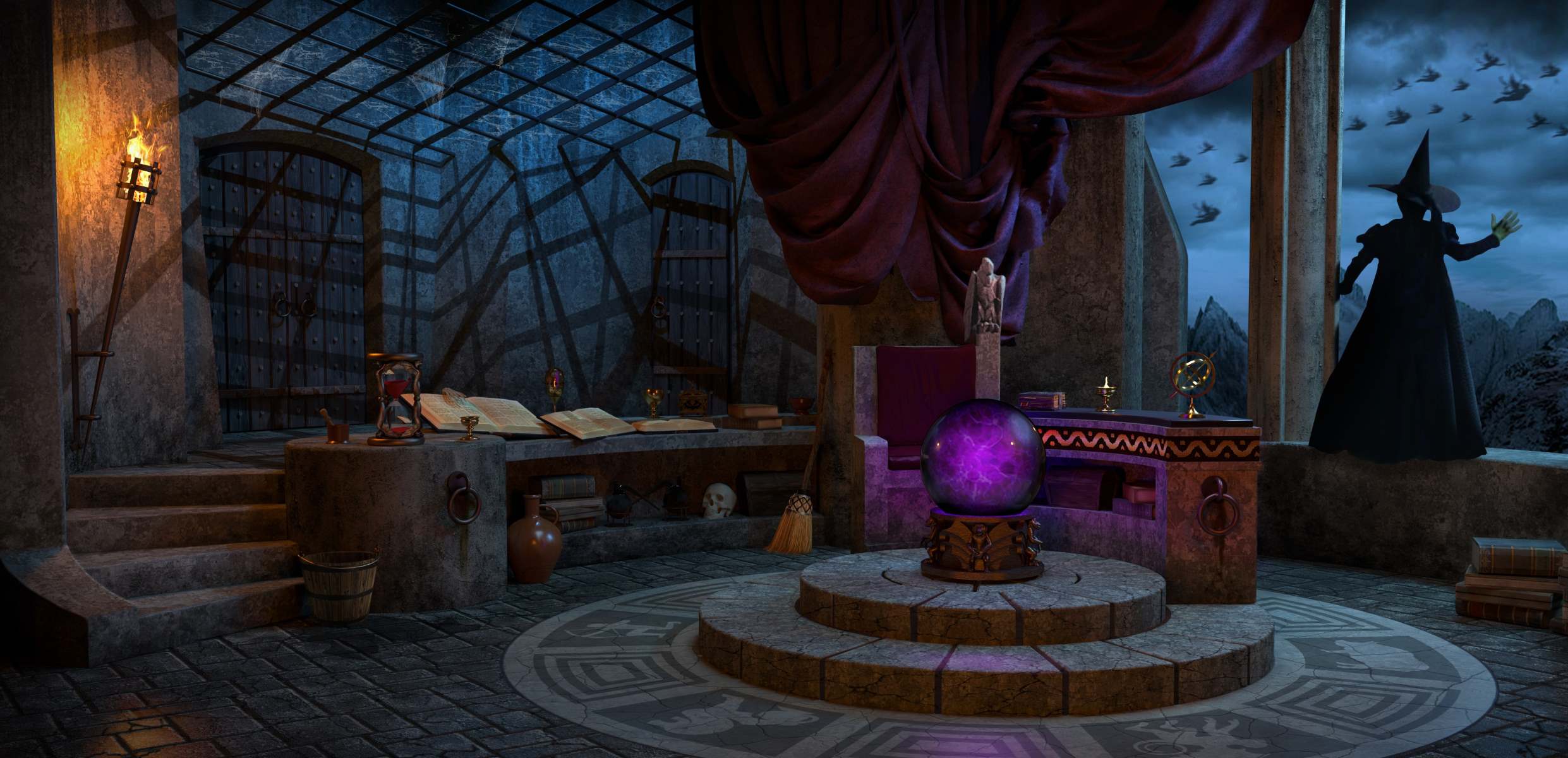 10 Enchanting Names For A Wizard/Witch's Work Room