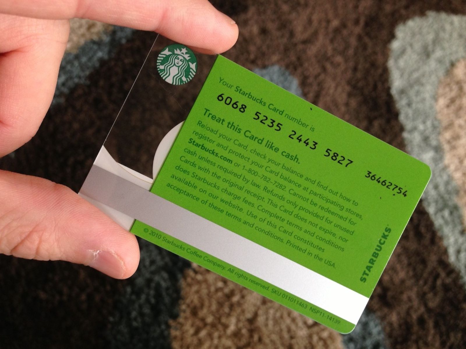 Discover The Hidden Location Of The Starbucks Gift Card Security Code!