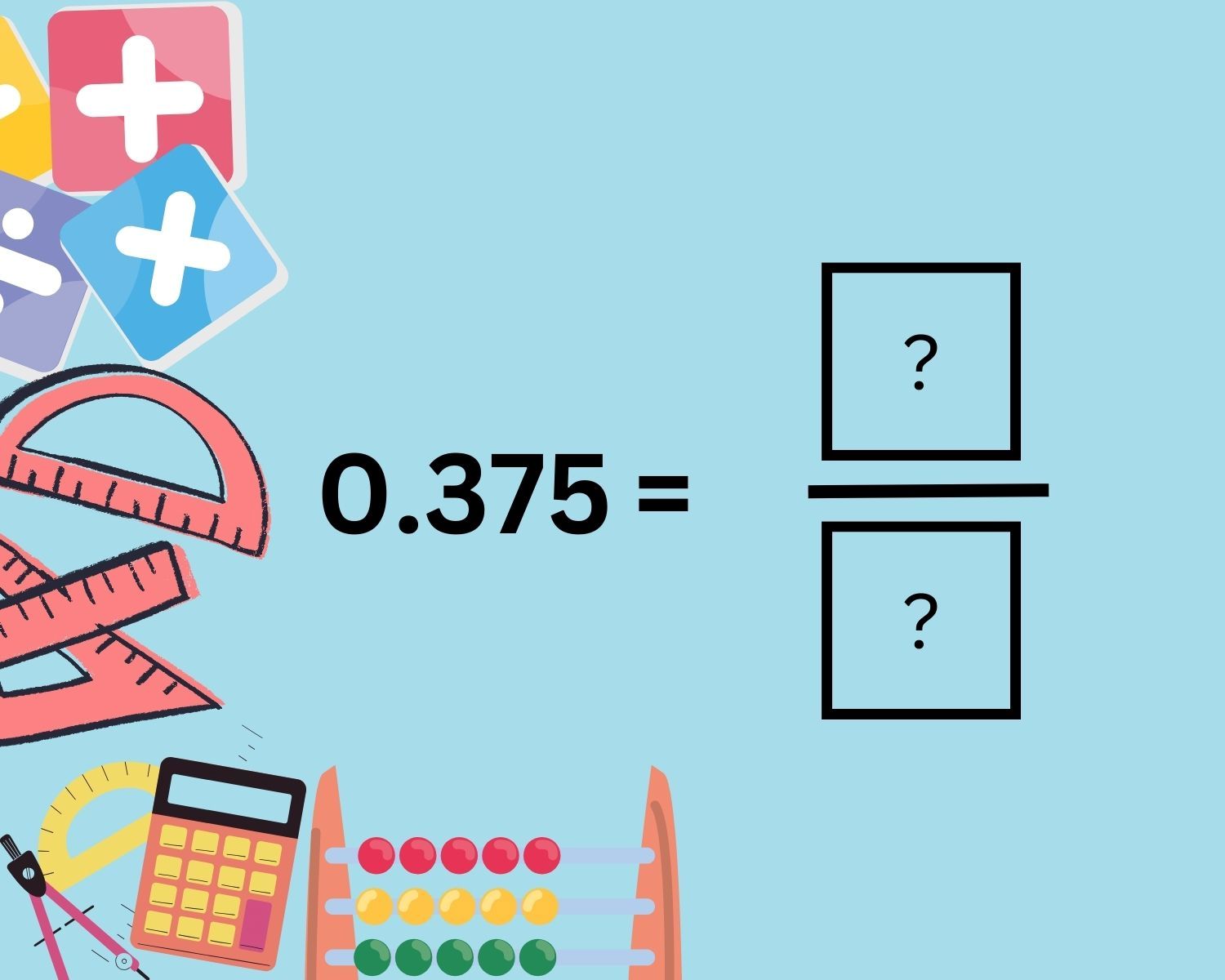 Discover The Simplest Form Of 0.375 As A Fraction!