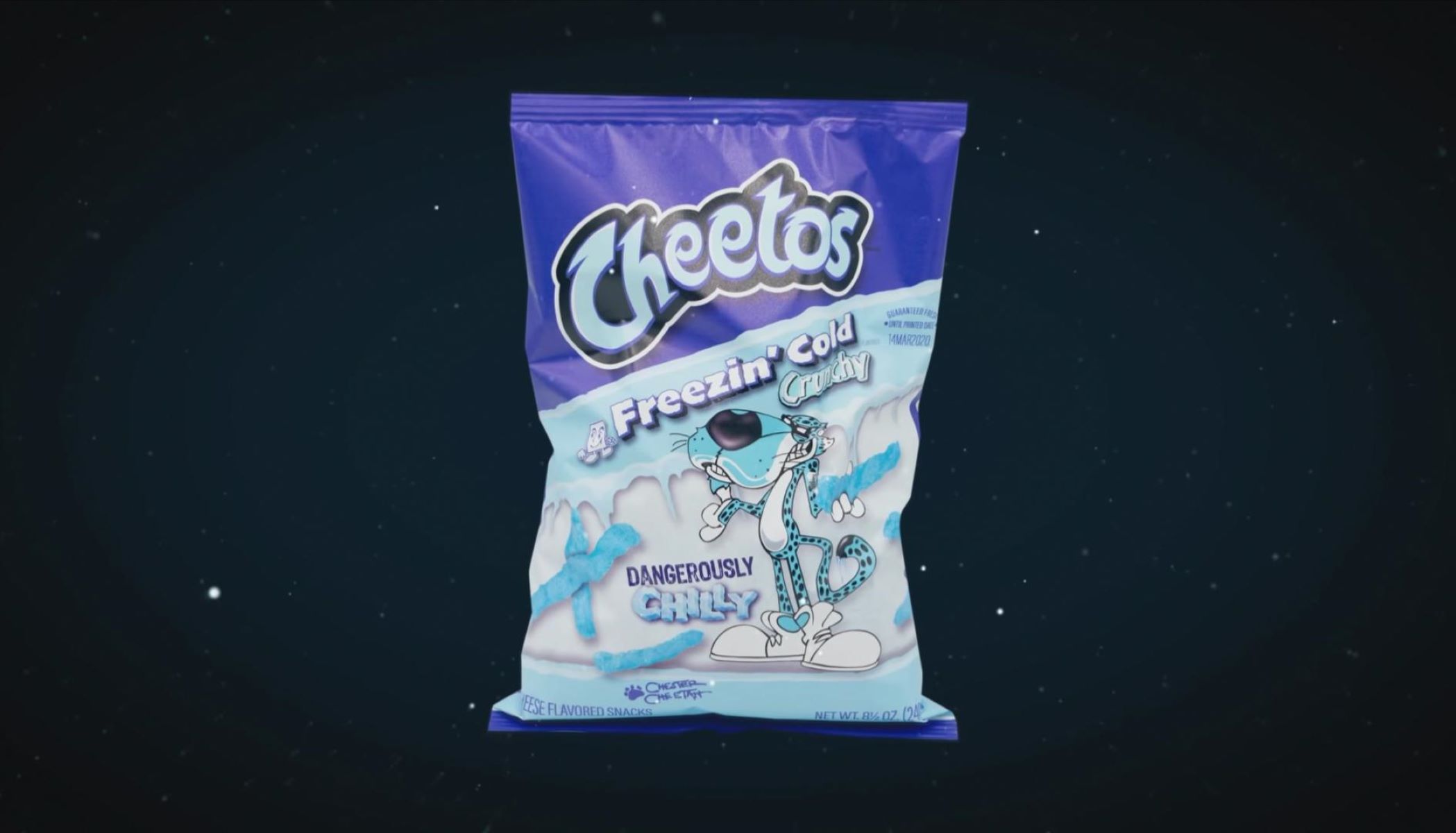 Introducing The Chilling Sensation Of Freezing Cold Cheetos