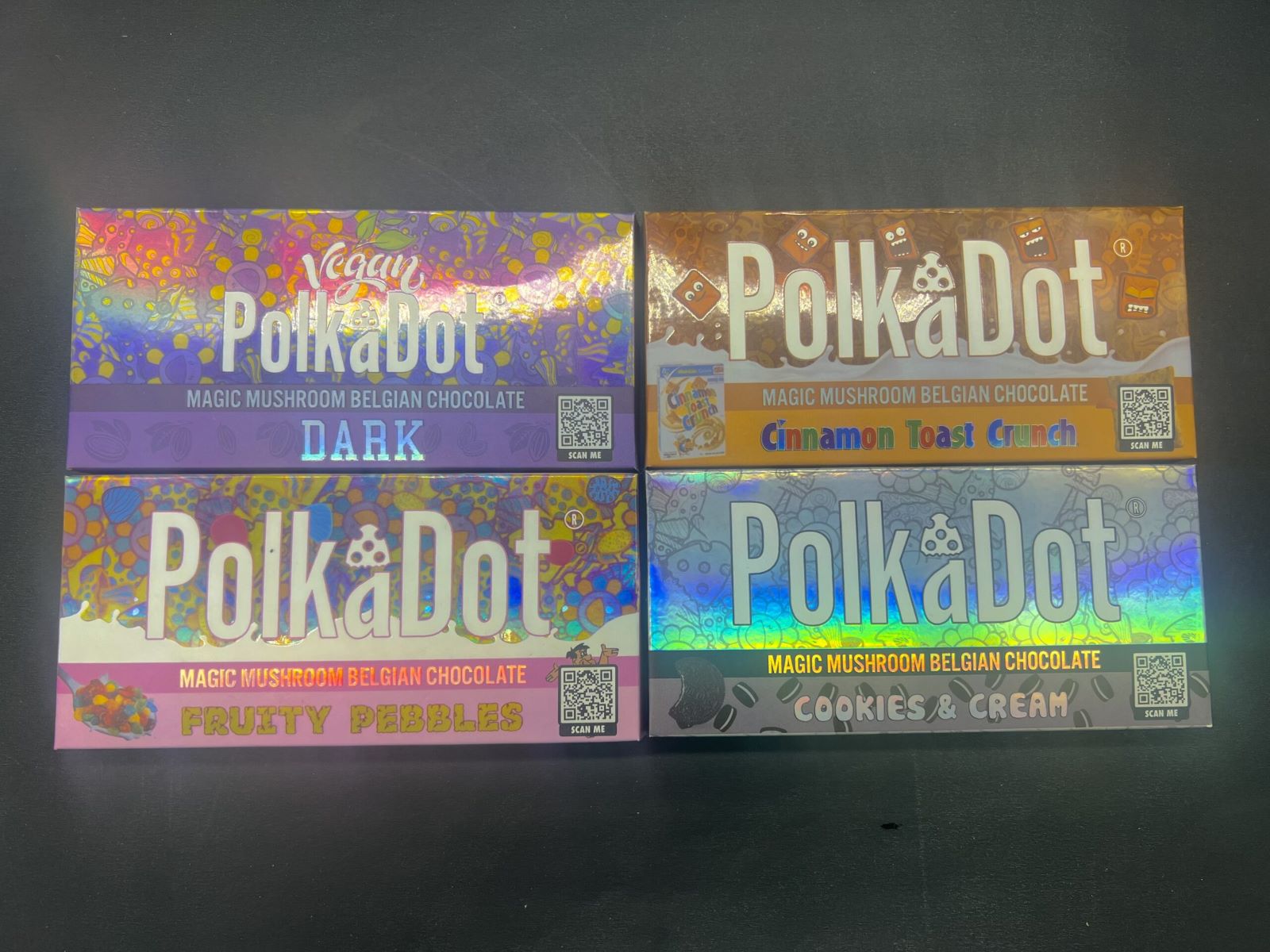 Introducing The Irresistible Polkadot Chocolate Bar!