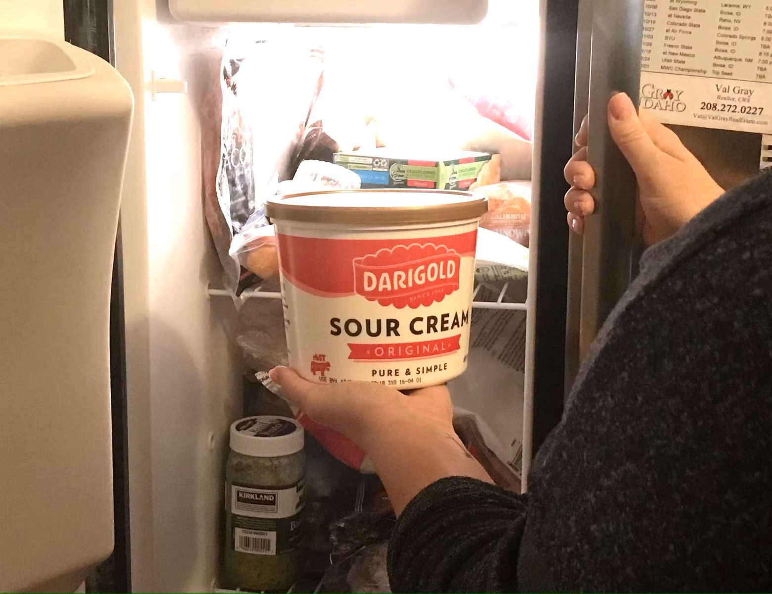 Surprising Discovery: Unopened Sour Cream Expired A Month Ago, But Is It Still Safe To Eat?