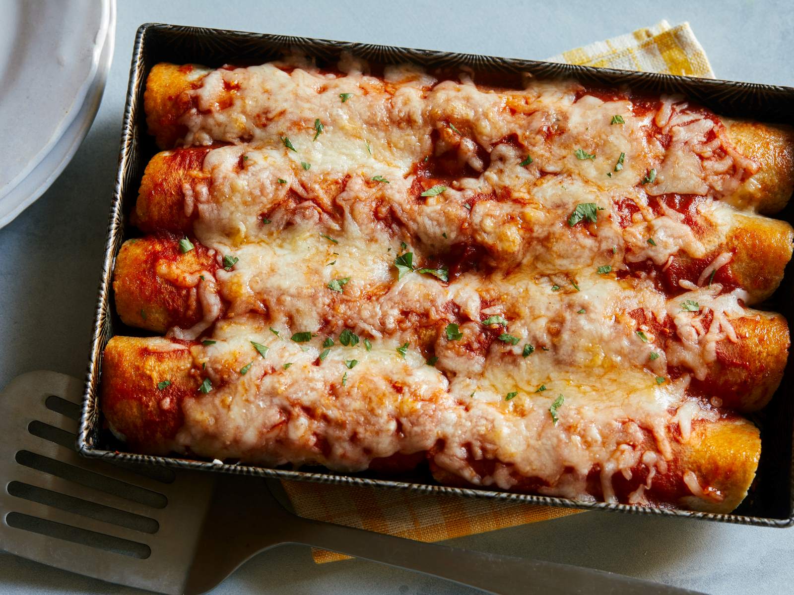 The Perfect Way To Reheat Enchiladas In The Oven