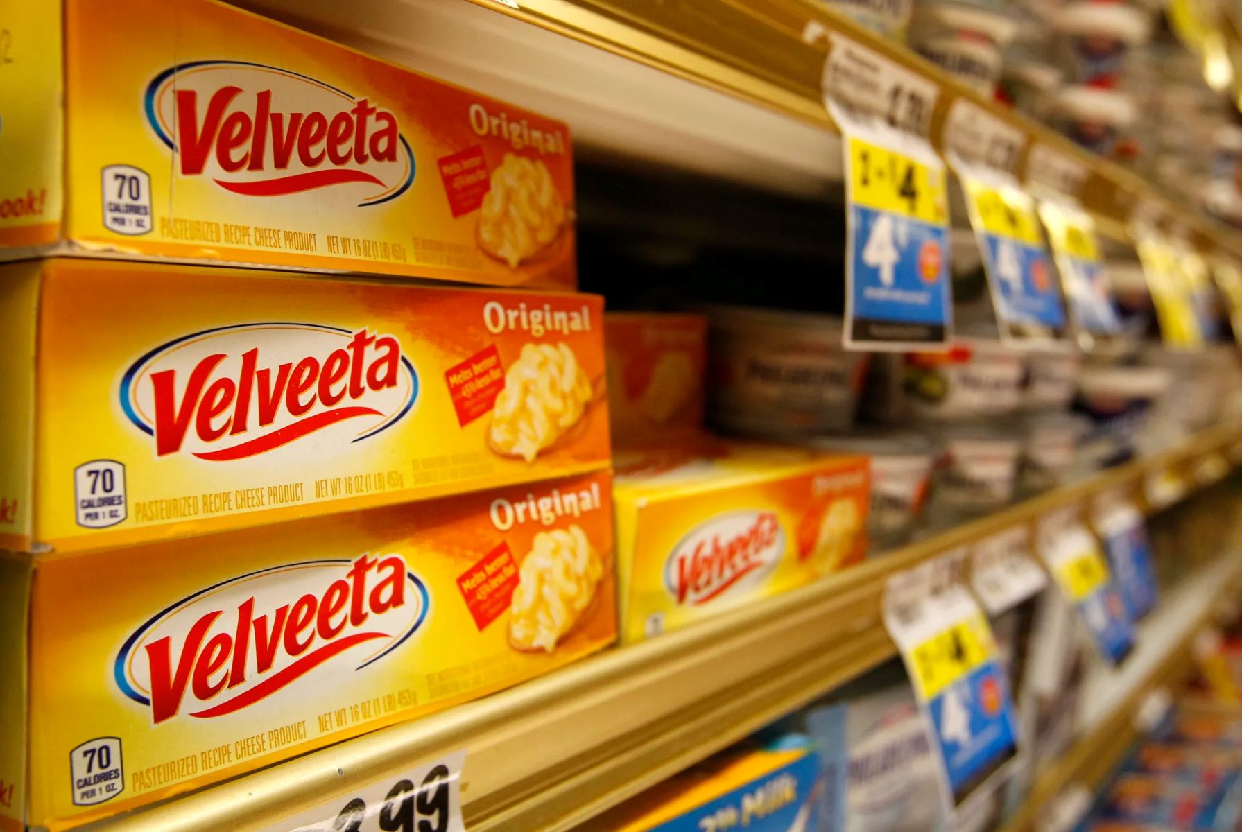 The Surprising Aisle Where You'll Find Velveeta Cheese At Safeway!