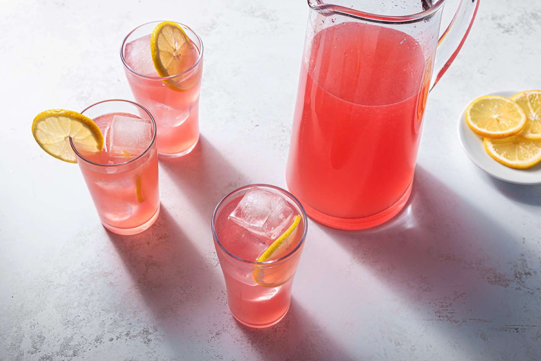 The Surprising Difference Between Pink Lemonade And Strawberry Lemonade