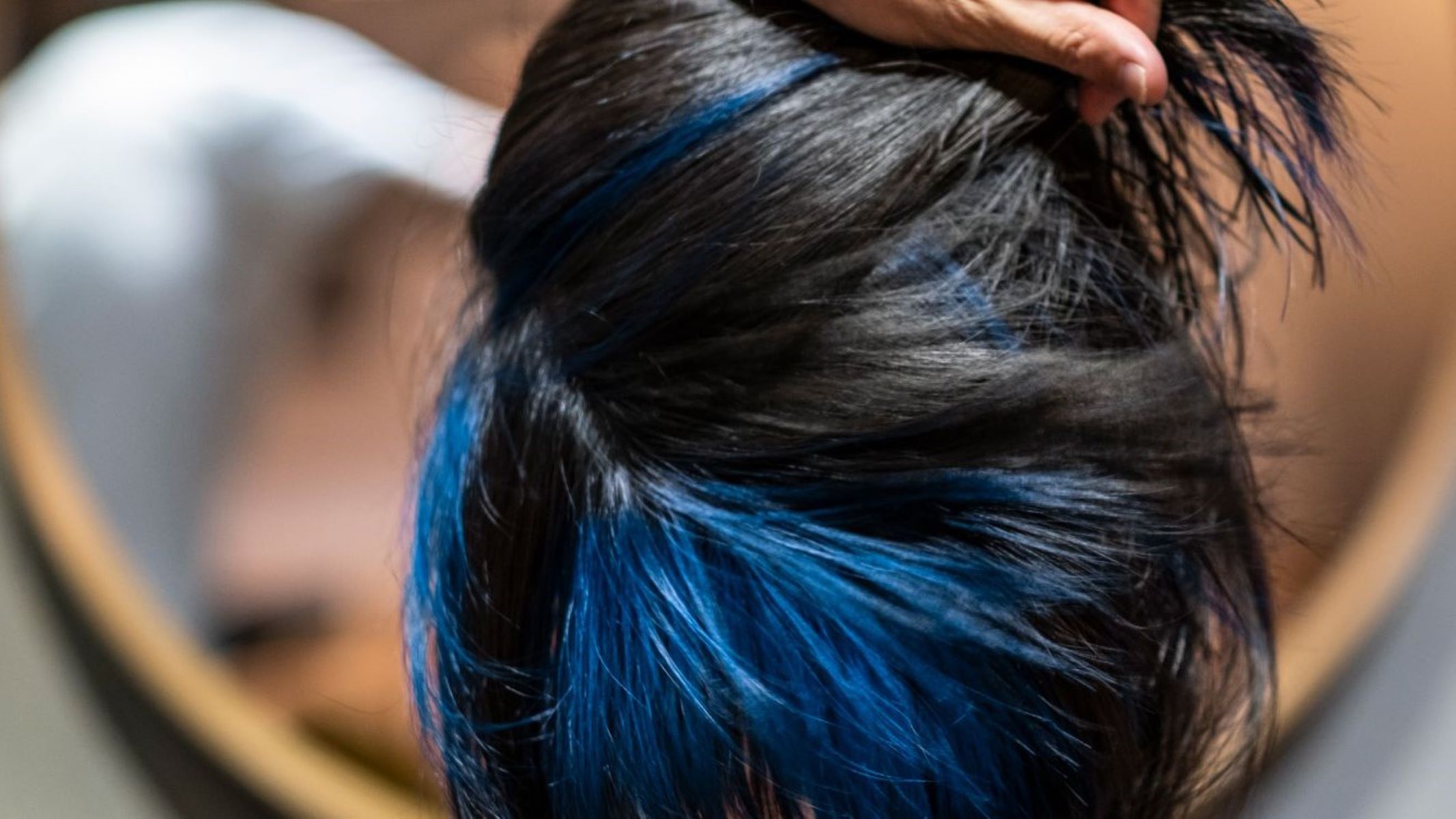The Ultimate Blue Hair Dye For Dark Hair - No Damage Guaranteed!