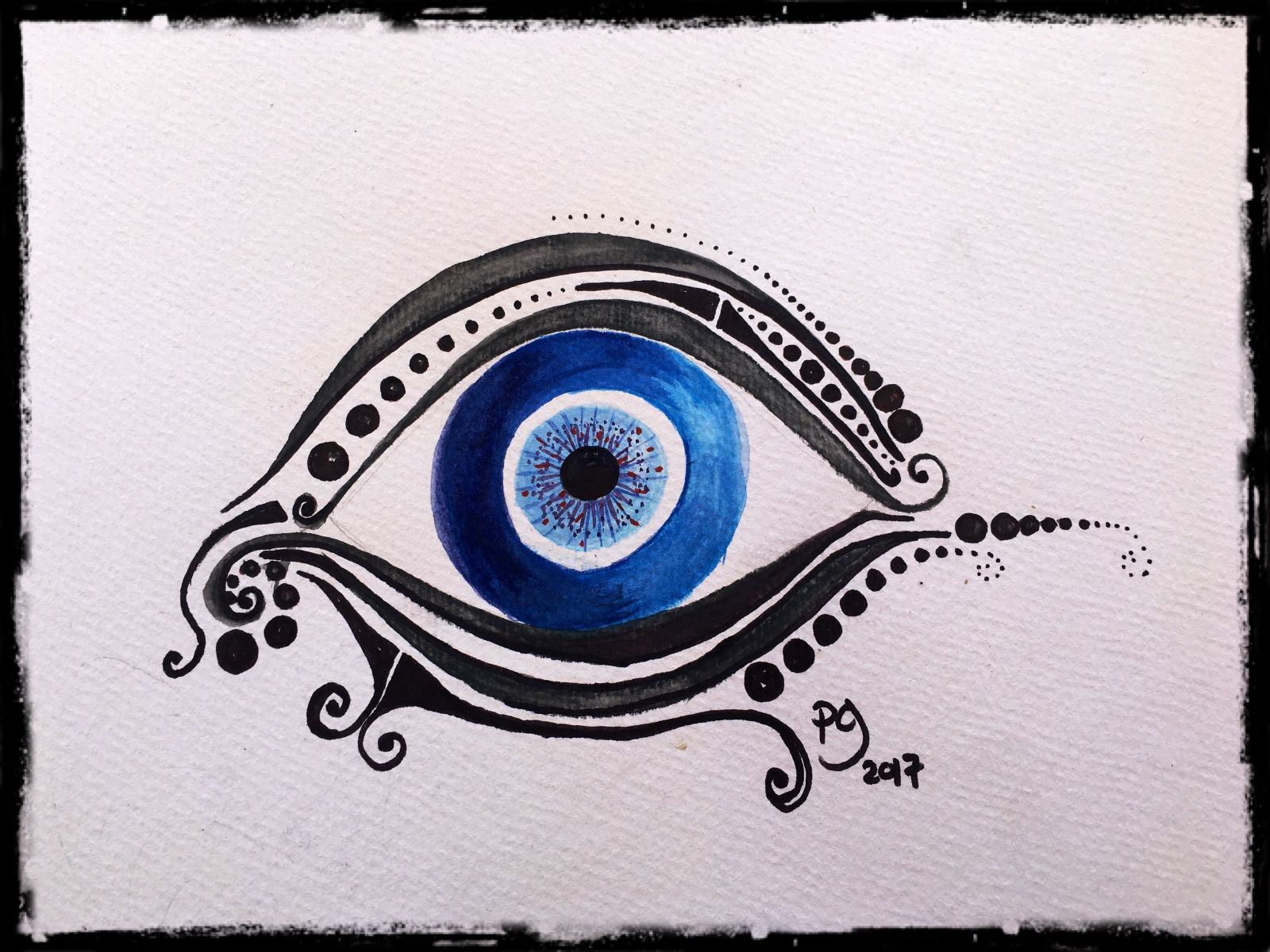 Unleash Your Artistic Talents: Draw Your Own Nazar Eye For Ultimate Protection!