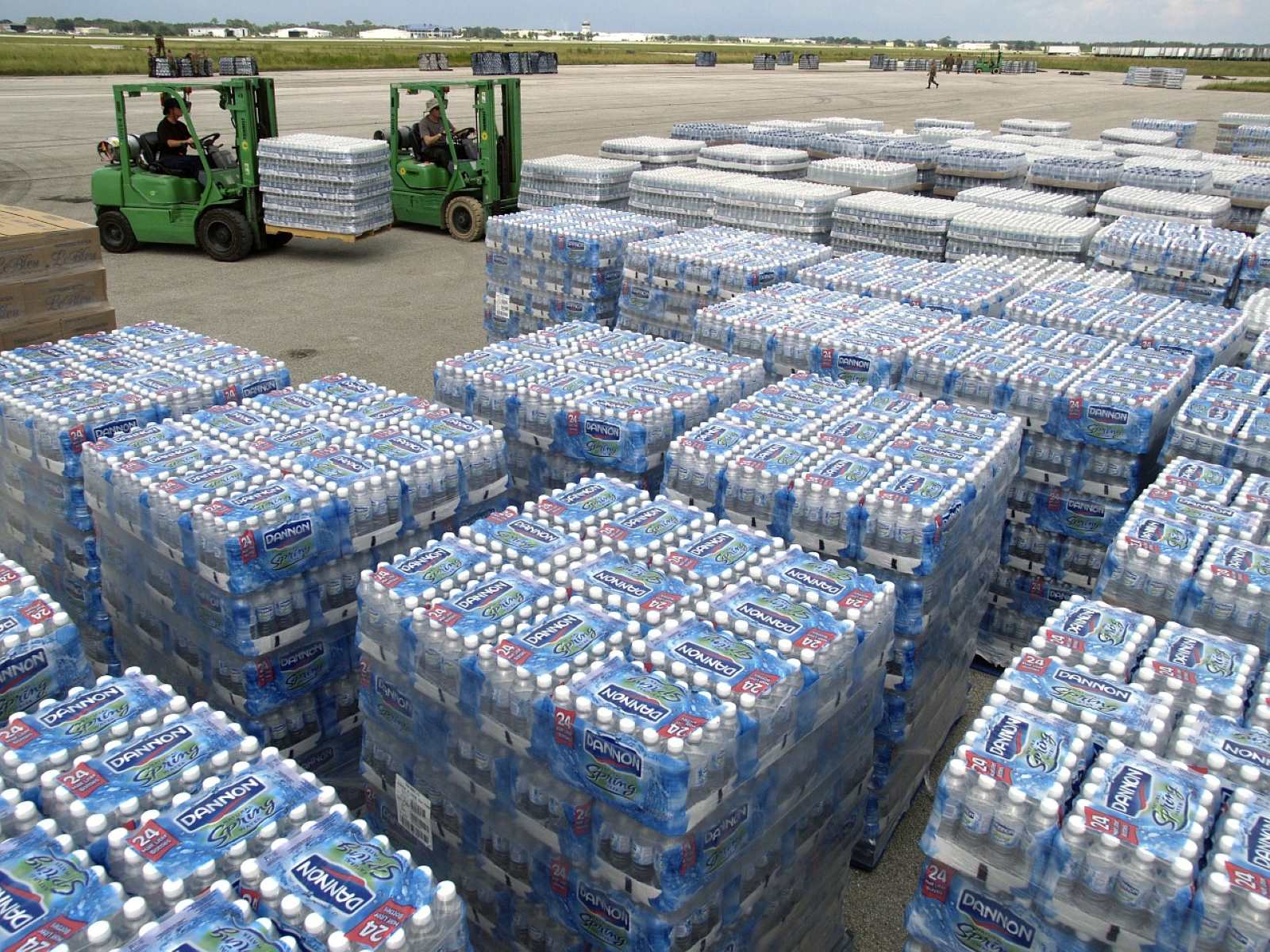 You Won't Believe How Heavy A Pallet Of Water Can Be!