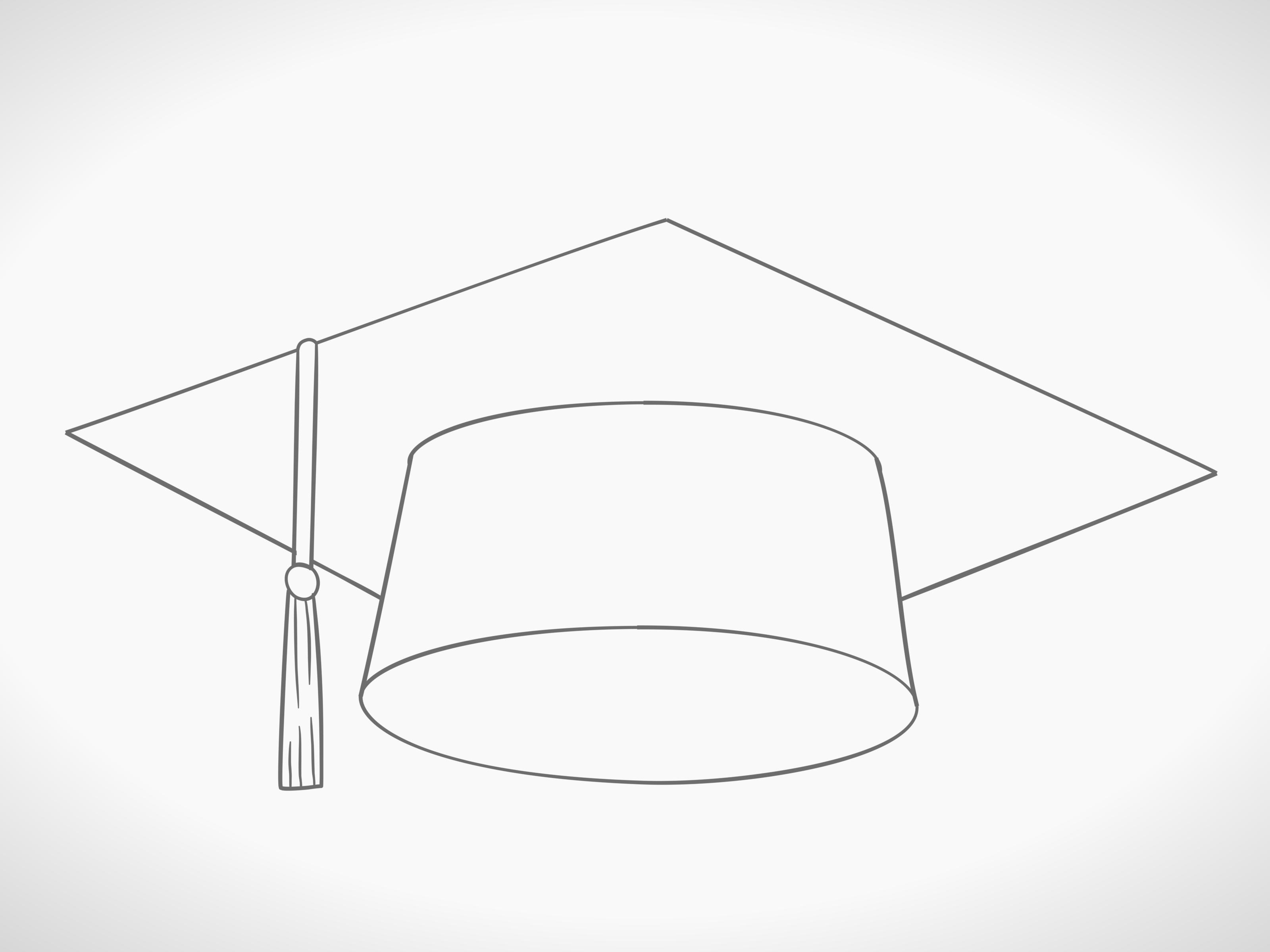 How To Draw An Easy Graduation Cap