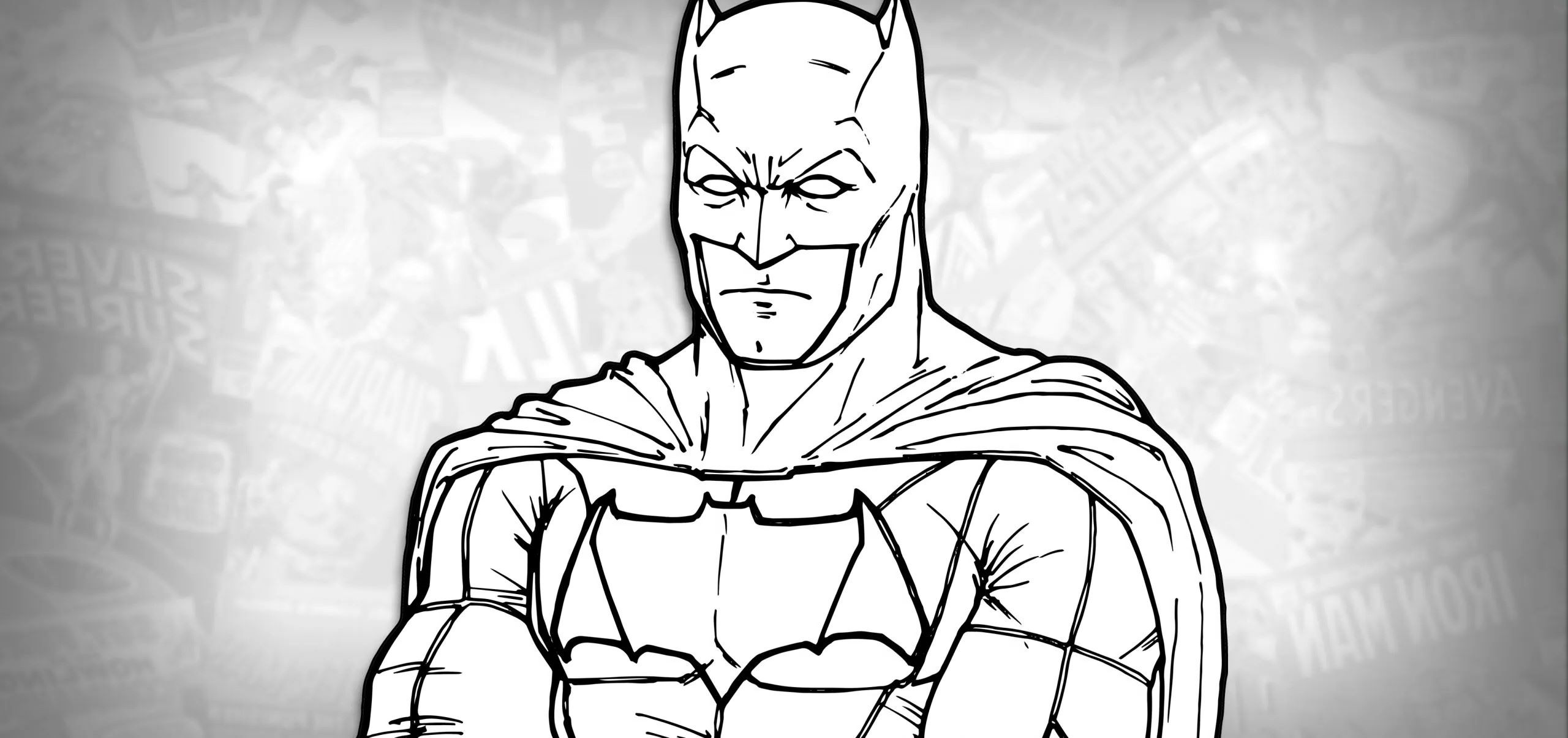 How To Draw Batman