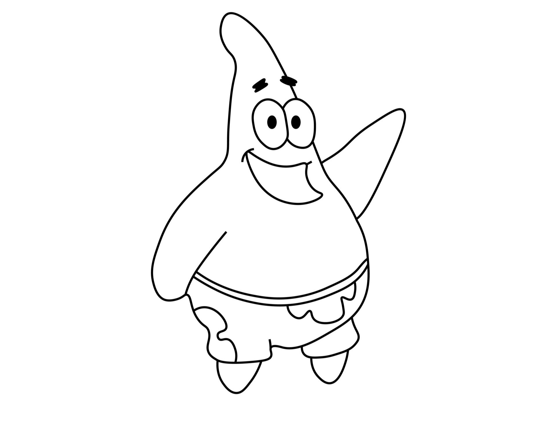 How To Draw Patrick Star