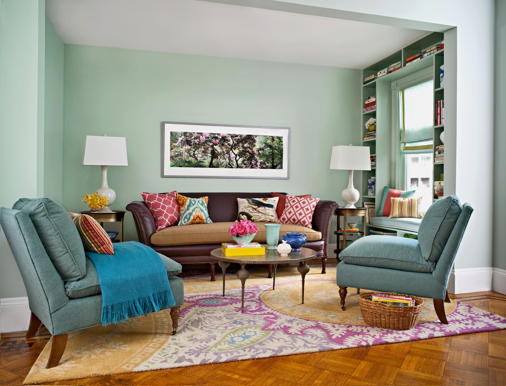 The Perfect Color Combinations For Mint Green Walls!