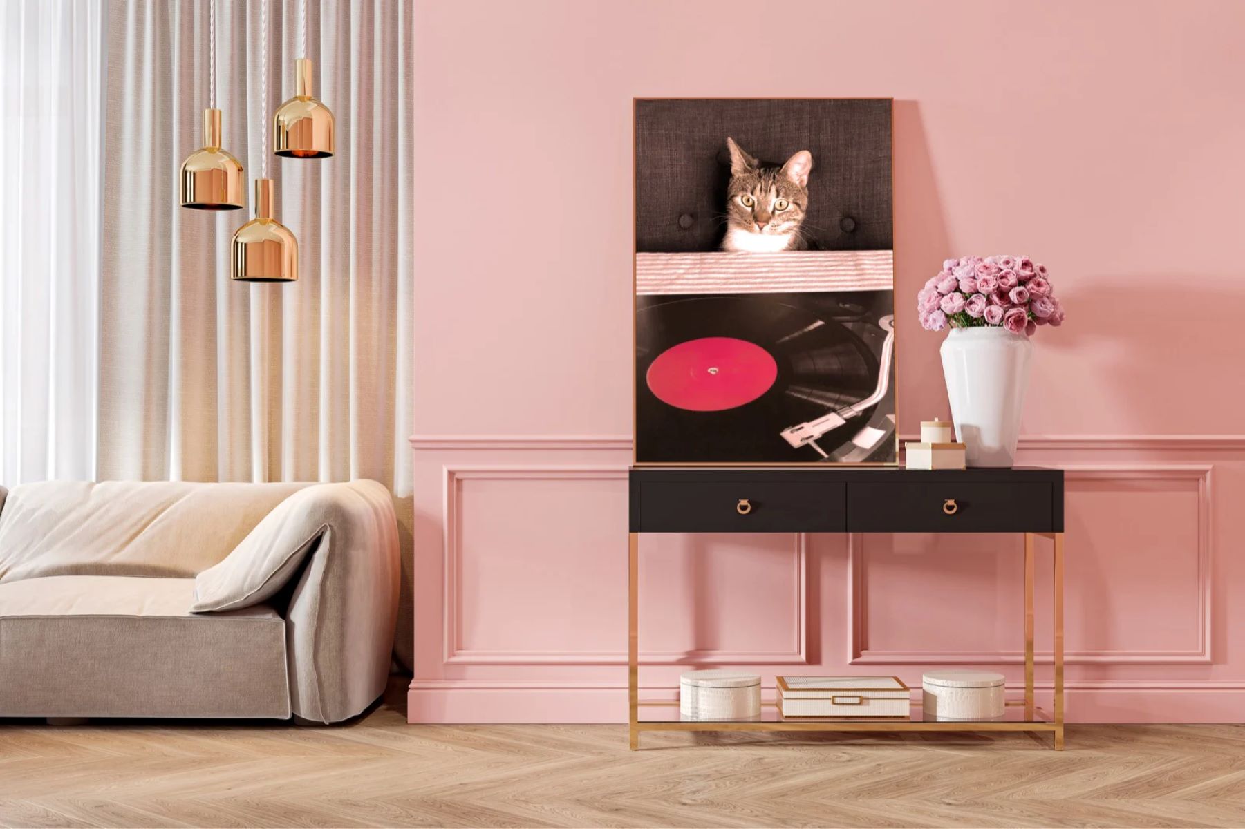 The Surprising Color Combination You Need To Try: Brown And Bright Pink