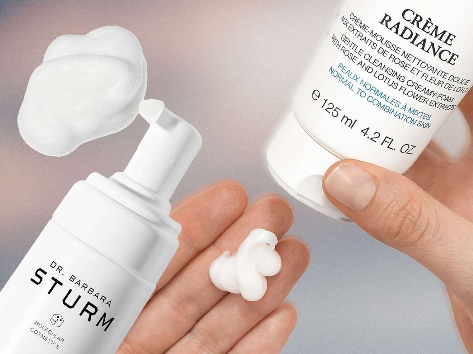 The Surprising Difference Between Foaming And Non-Foaming Cleansers