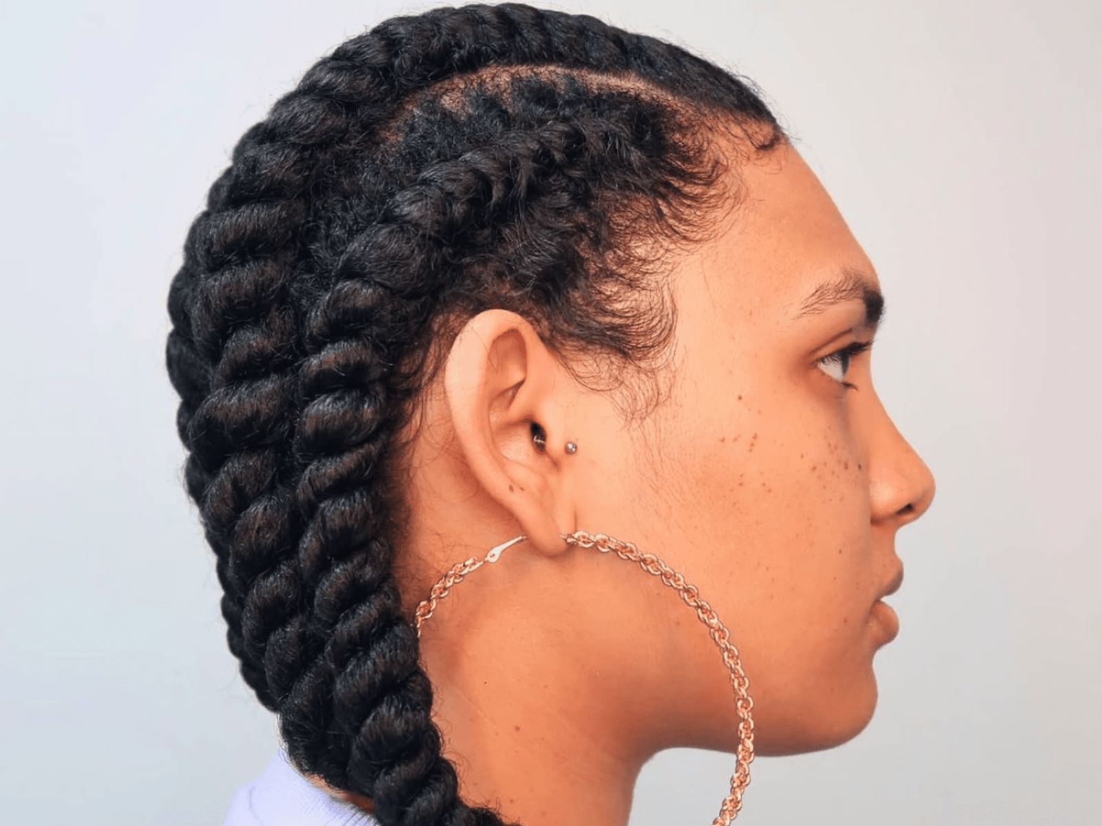 How To Create A Flat Twist Hairstyle