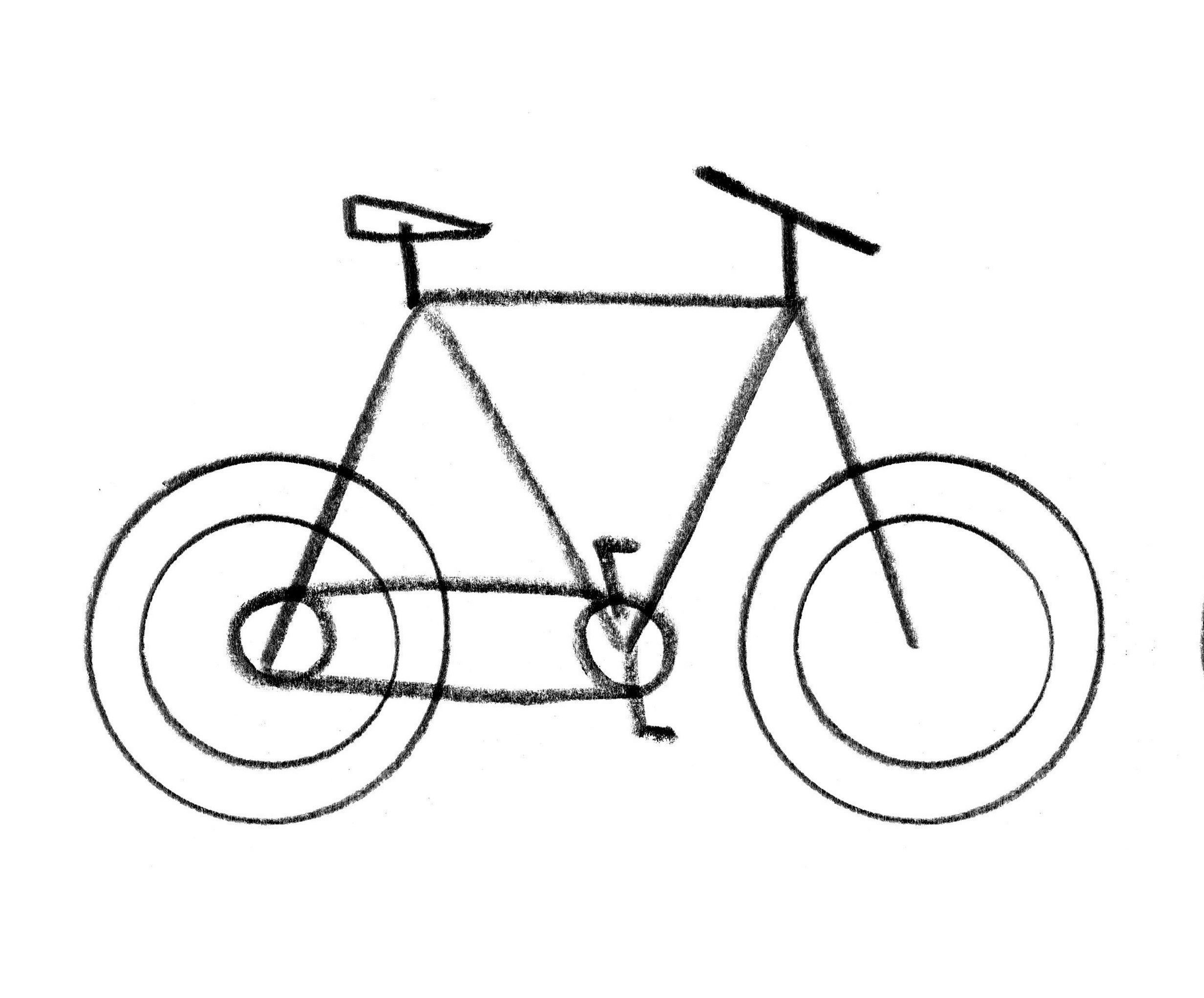 How To Draw A Bike