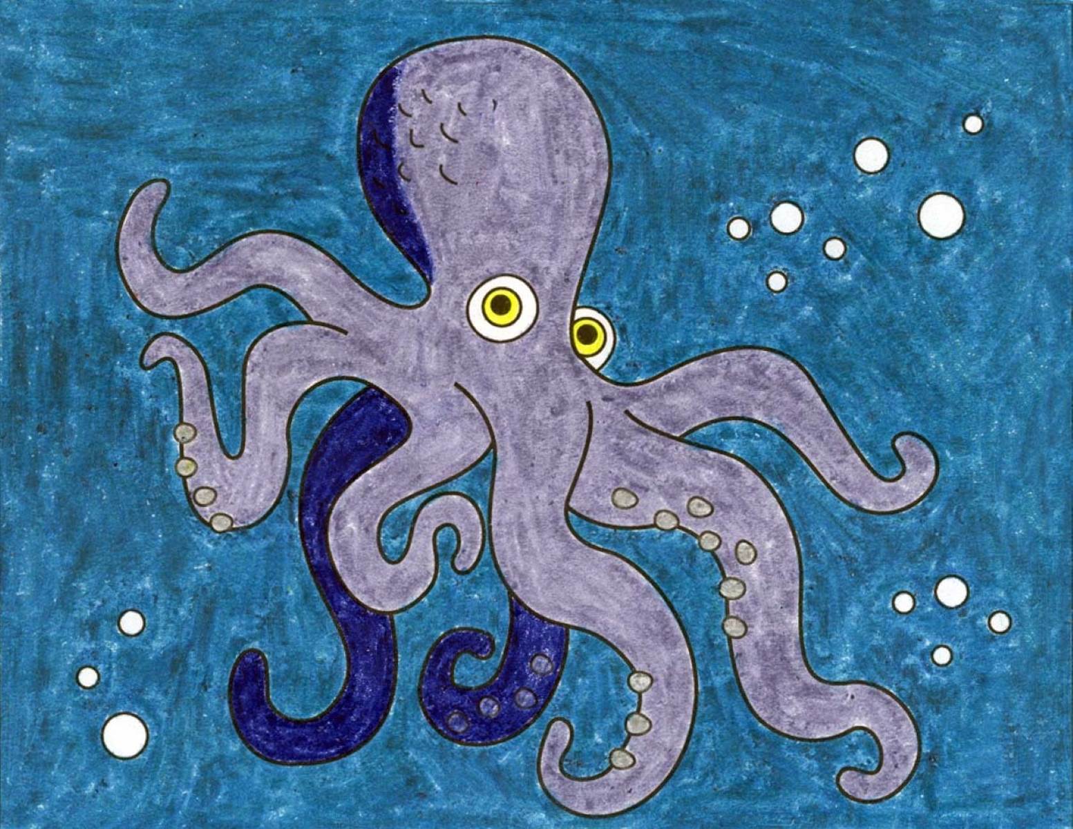 How To Draw An Octopus